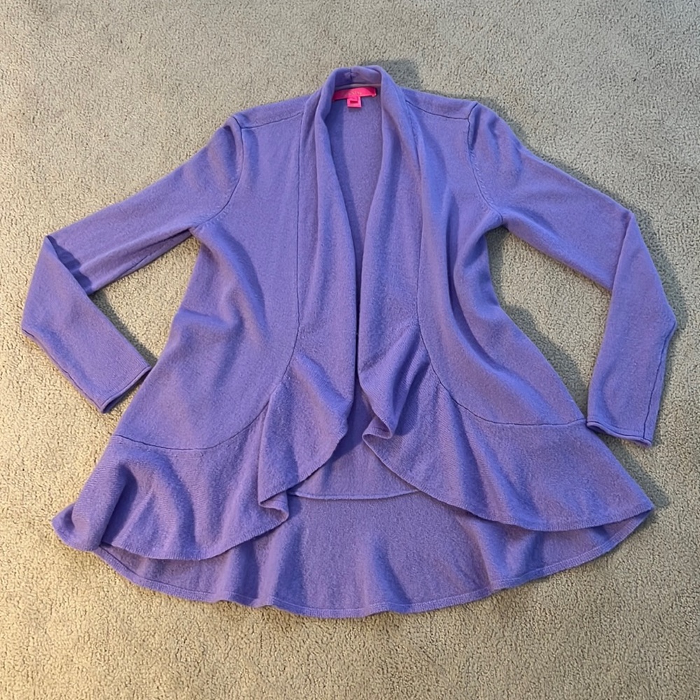 Lilly Pulitzer Purple Cashmere Sweater - XS